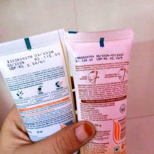 Himalaya duo face wash and scrub