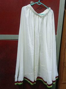 Embellished White Kurta