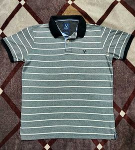 Allen Solly Striped Polo T-Shirt