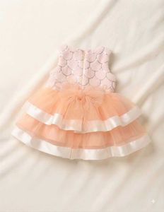 Adorable Peach Tulle Dress
