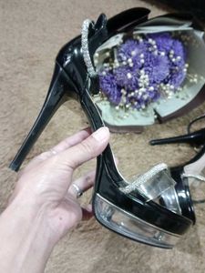 Sparkling Platform Stiletto Heels