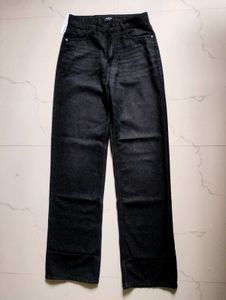 🌟Printesty Black Wide-Leg Jeans🌟