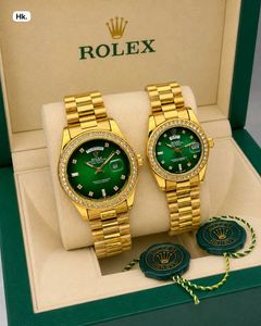 Rolex Couple watchDIAMOND ringDay &amp; Date  wrkng