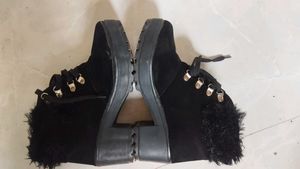 Rosco Fur Platform Boots