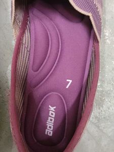 Striped Ballet Flats - Comfortable &amp; Stylish