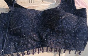 Dark Blue Lehenga
