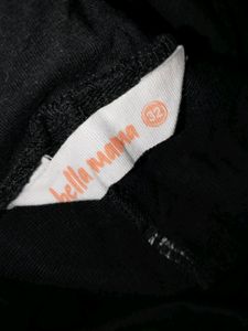 29 Delivery 🚚 Bella Mama Black Lower Maternity We