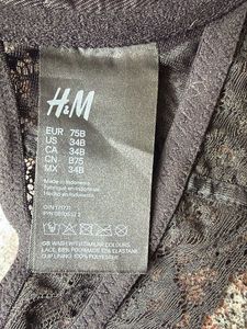 H&amp;M Lace padded Bra