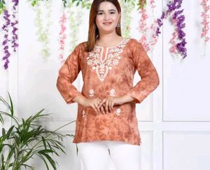 Elegant Embroidered Kurta top