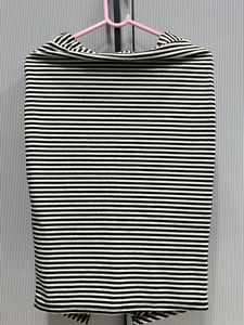 Striped Wrap Skirt