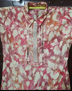 Floral Print Kurta Set 2 pack