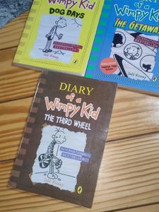 Dairy Of A Wimpy Kid 3 Books