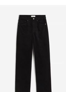 Classic Black Wide Leg Jeans