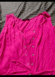 Vibrant Pink Jumpsuit