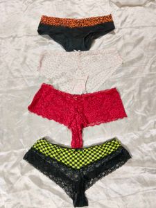 Set of 4 Women's Panties