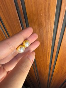 Elegant Pearl Stud Earrings