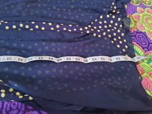 Navy Polka Dot Tunic