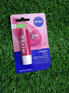 Nivea Cherry Shine Red Tinted Lip Balm