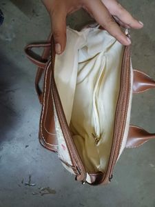Cute Heart Print Handbag