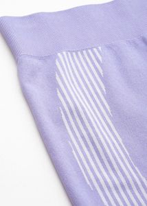 Striped Active Leggings