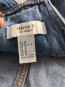 Denim Overalls Dress
