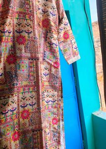 Elegant Ethnic Print Kurta