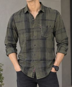 Men's Plaid Long Sleeve Shirt