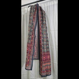 Elegant Printed Saree with Rich Border