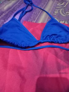 Navy Blue Bikini Top