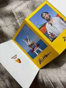 BTS V Message card butter album