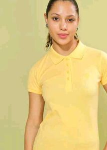 Yellow Polo T-Shirt new