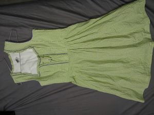 Vintage Cottage Green Dress