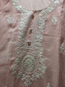 Pink Embroidered suit