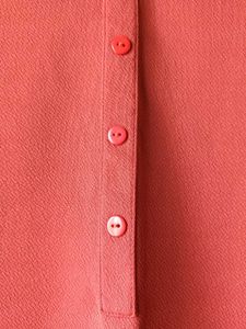 Sleeveless Coral Shift Dress