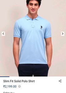 U.S. Polo Assn. Light Blue t shirts