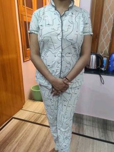 Pure Cotton Night Suit For Women Nd Girls