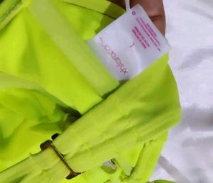 Neon Green Bikini  Bra Panty