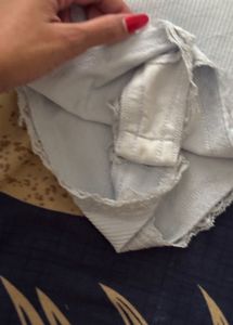 pretty lace powder blue bodysuit