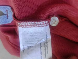 brooks brothers 1818 Men's Red Polo T-Shirt