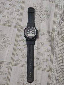 Black Digital Sports Watch