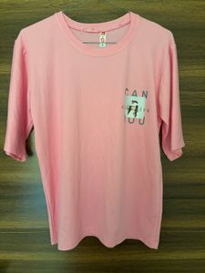Pink Graphic T-Shirt