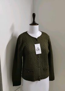💥Price Drop💥Vintage Olive Green Cardigan