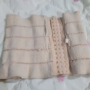 Adjustable Waist Cincher and hand made neck warmer