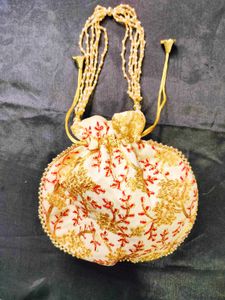 Beautiful Embroidered Potli Bag