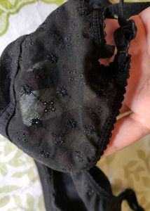 Floral Embroidery Everyday Cotton Bra