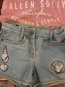Allen Solly Graphic T-Shirt and shorts set