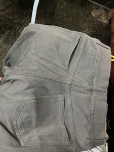 Grey Comfortable Stretchable Pants