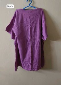 Purple "Nothing Personal" Graphic Tee