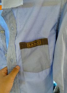 Blue Checked Shirt
