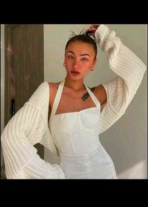 stylish bolero with unique strap